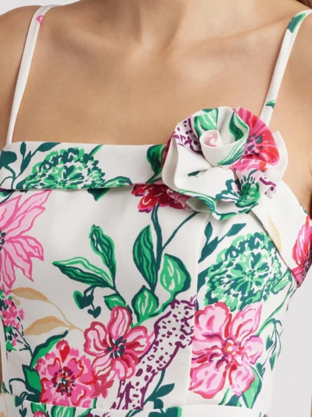 LILLY PULITZER NICKOLA Coconut Safari Sanctuary Dress - Picture 3 of 9
